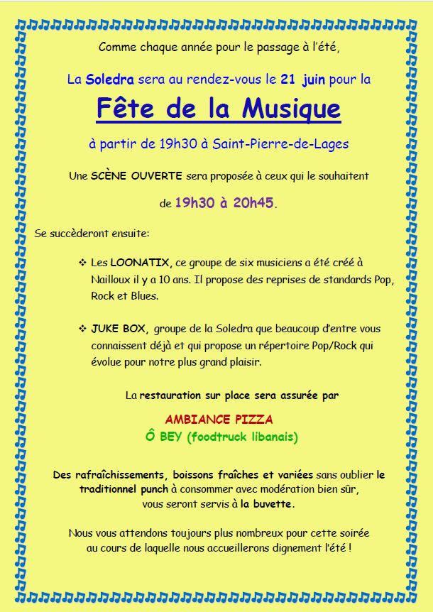 Fête de la Musique 2019
