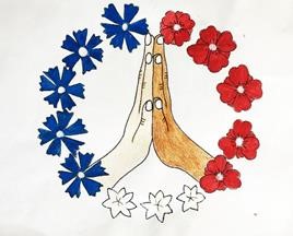 fleur paix
