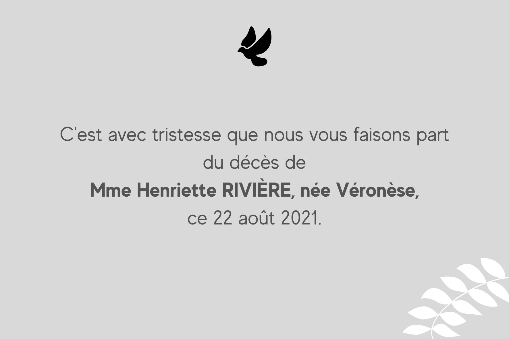 Henriette Riviere