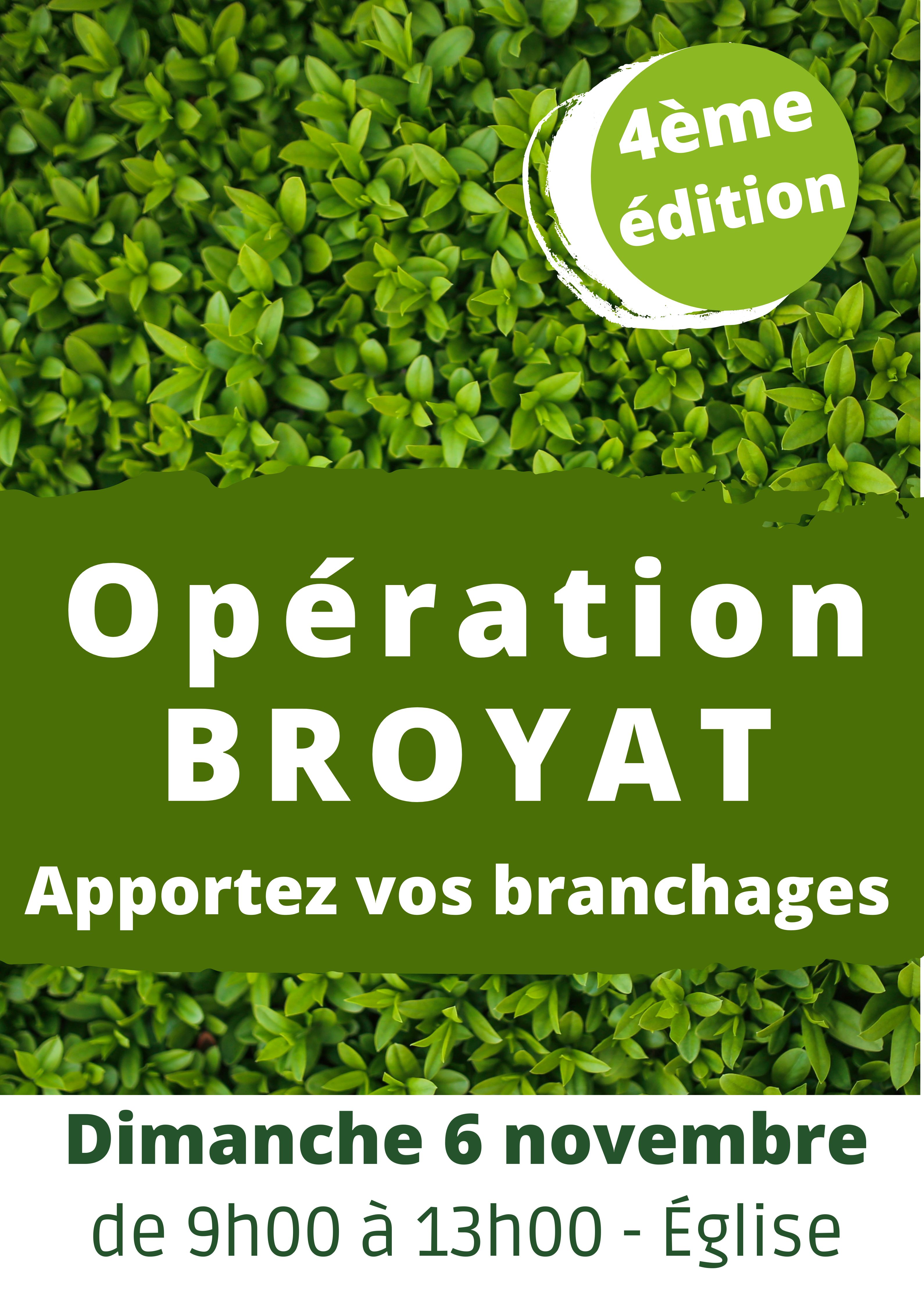 Broyat 4ème édition