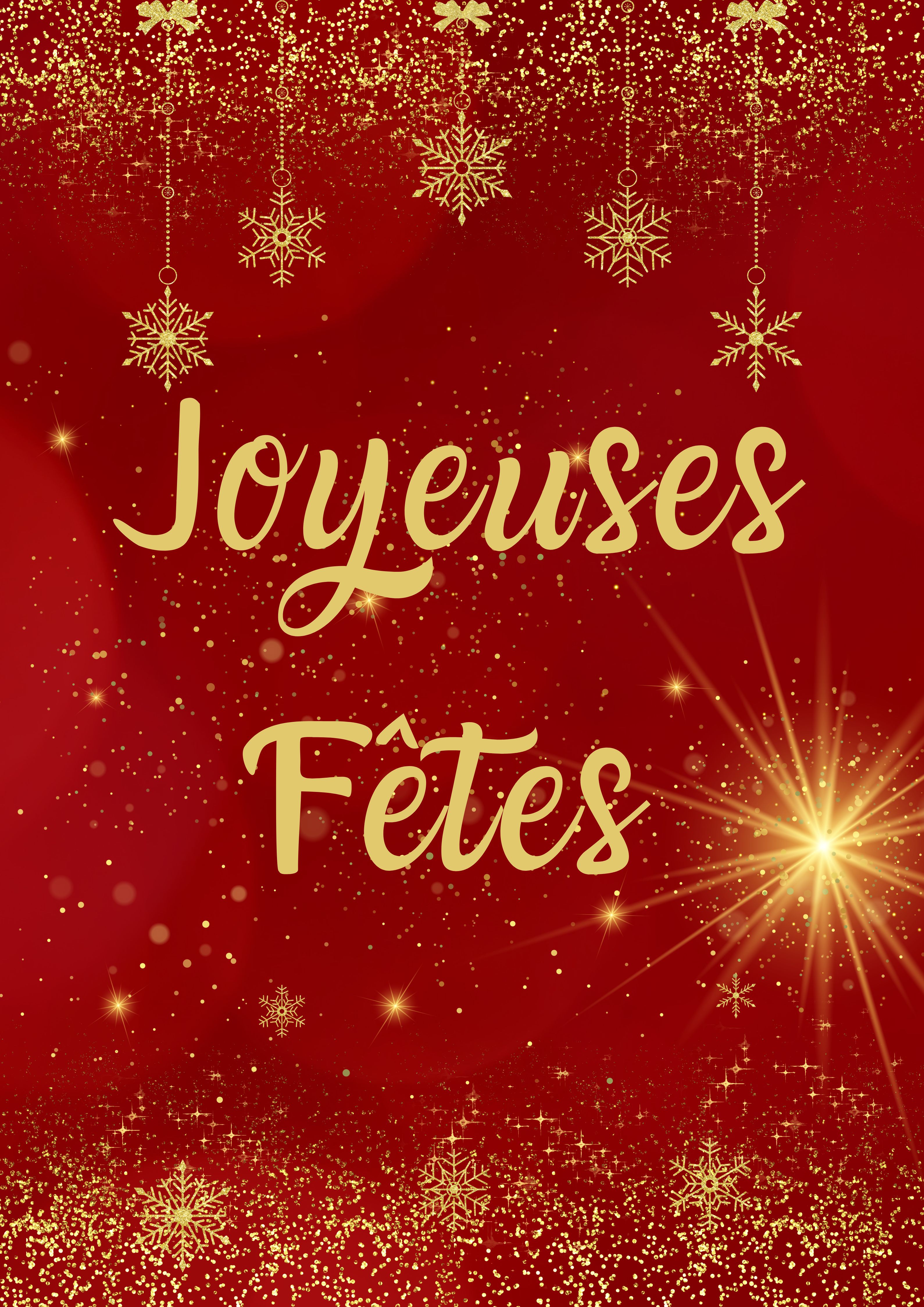 Joyeuses fêtes