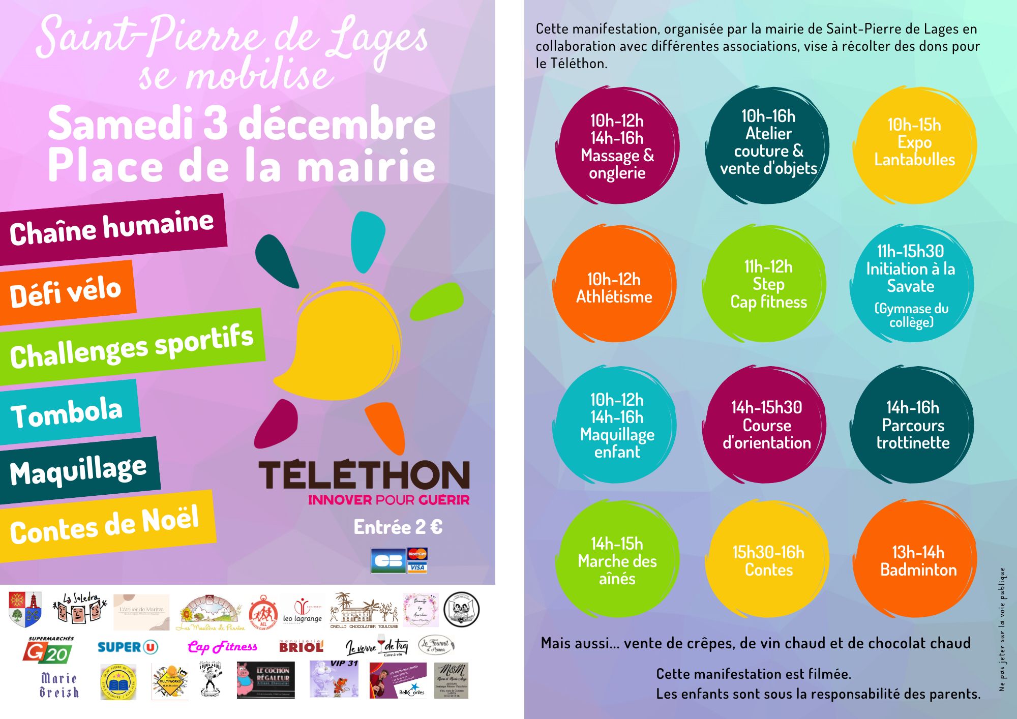 Téléthon 2022 Flyer